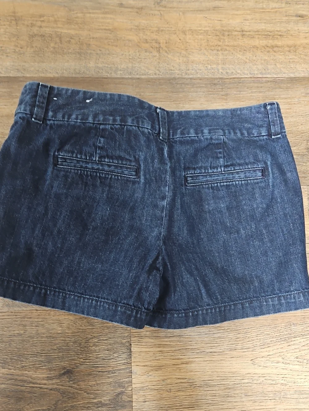 LOFT Navy Denim Casual Shorts